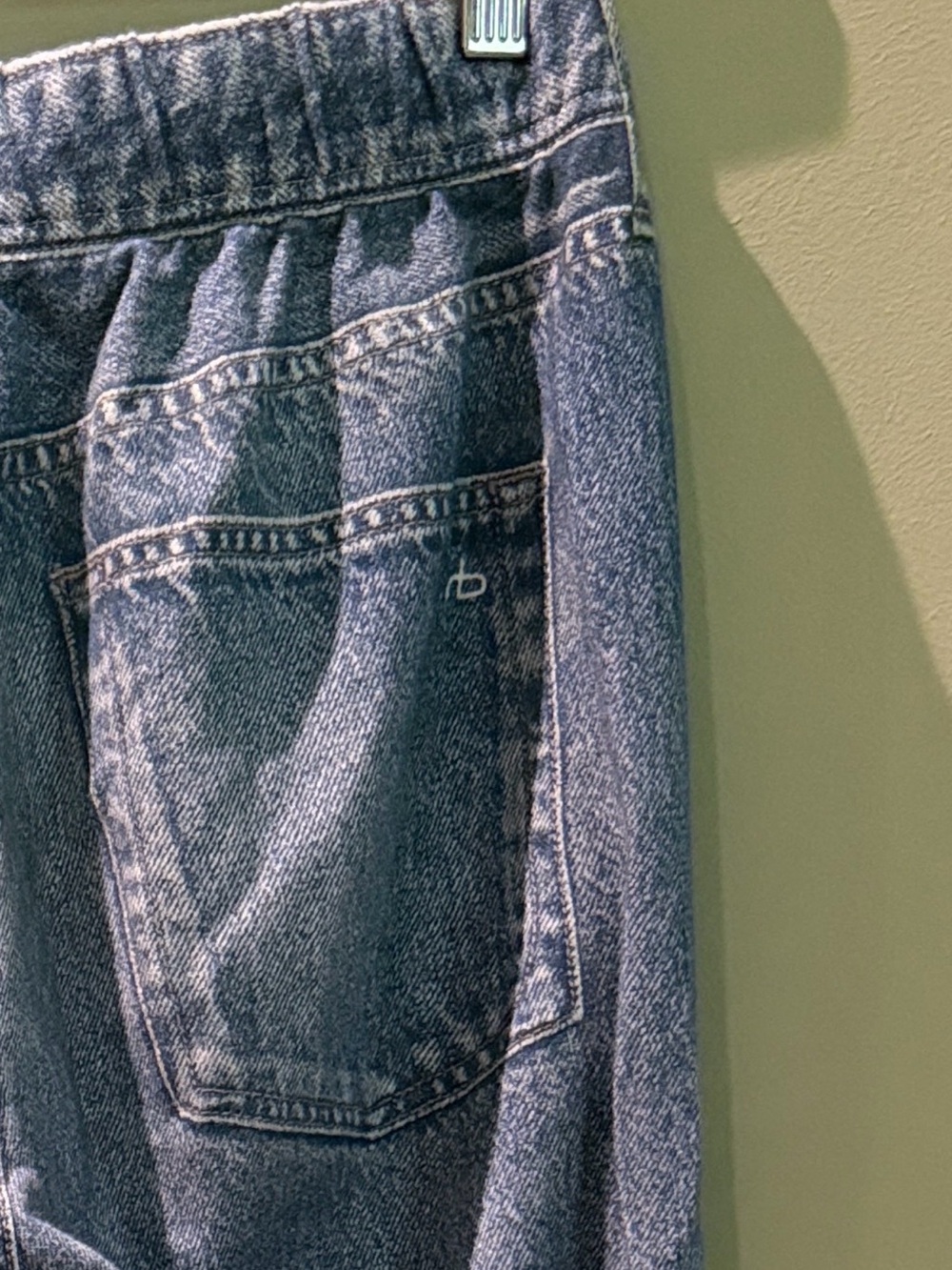 rag & bone Miramar Terry Jogger Jeans - Picture 2 of 5
